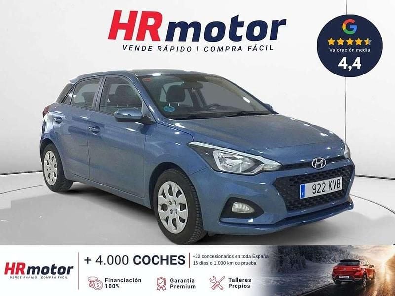 Usado Hyundai i20 102 CV (75 kW) 2019 Azul Utilitario