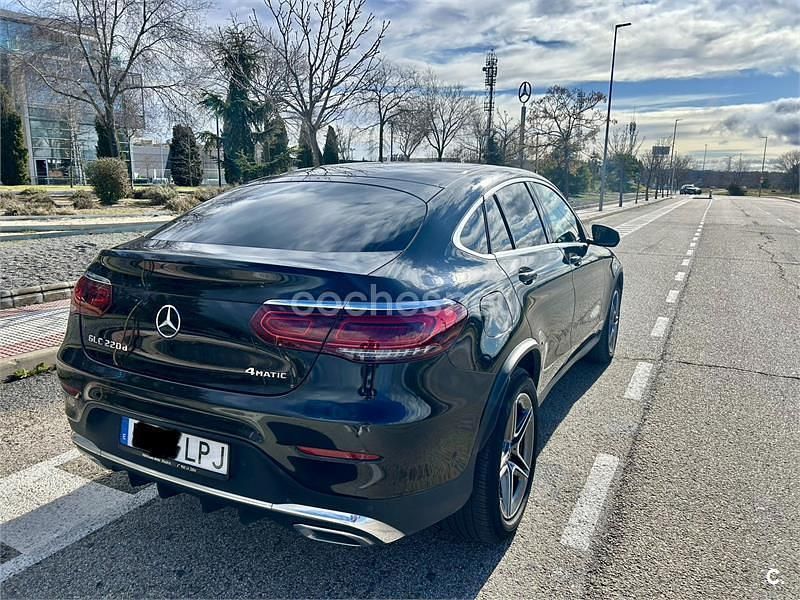 Negro Usado 2021 Mercedes GLC220 Coupe | 39.500 € (Super precio) - Imagen 1/4