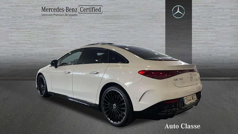 Usado Mercedes EQE350 AMG line 214 kW (292 CV) 2023 Blanco Berlina