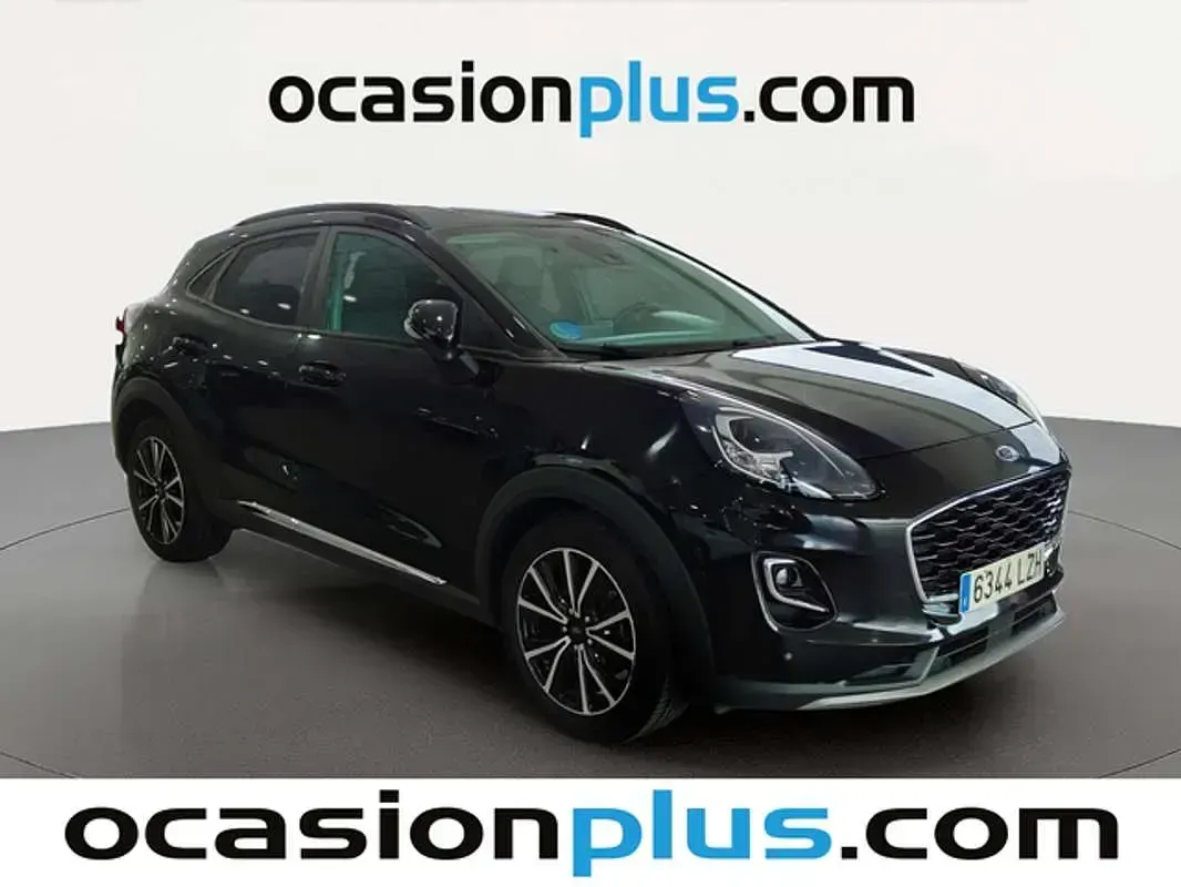 Usado Ford Puma Titanium 125 CV (91 kW) 2022 Negro SUV