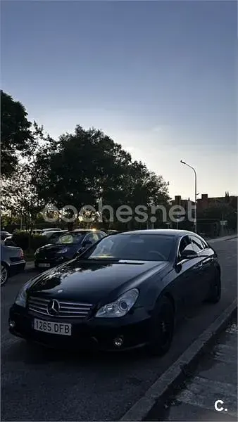 Usado Mercedes CLS350 272 CV (200 kW) 2004 Negro Coupe