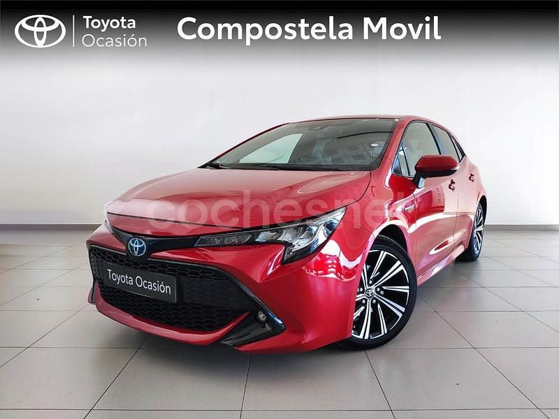 Rojo Usado 2021 Toyota Corolla Active Berlina | 21.450 € (Un poco caro) - Imagen 1/4