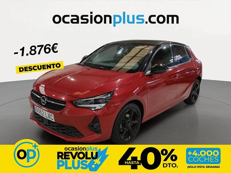 Usado Opel Corsa GS Line 130 CV (95 kW) 2022 Rojo Utilitario