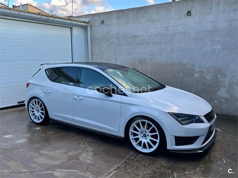 Usado Seat Leon FR 140 CV (102 kW) 2013 Blanco Berlina