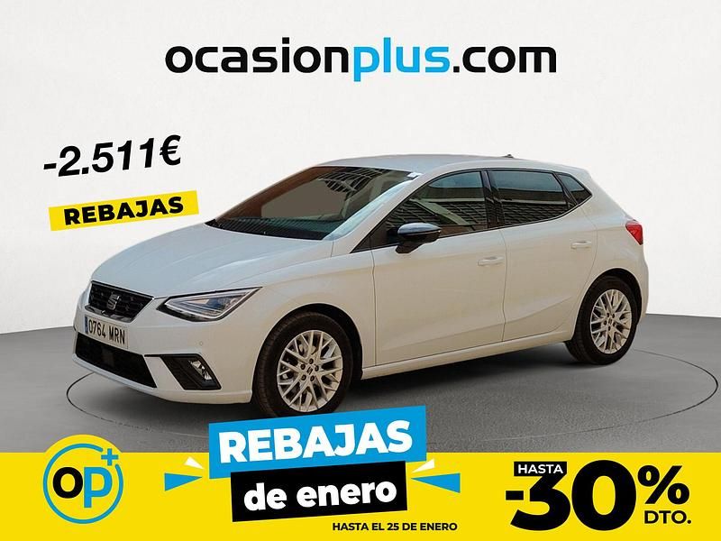 Blanco Usado 2024 Seat Ibiza FR Berlina | 17.800 € (Precio justo) - Imagen 1/4