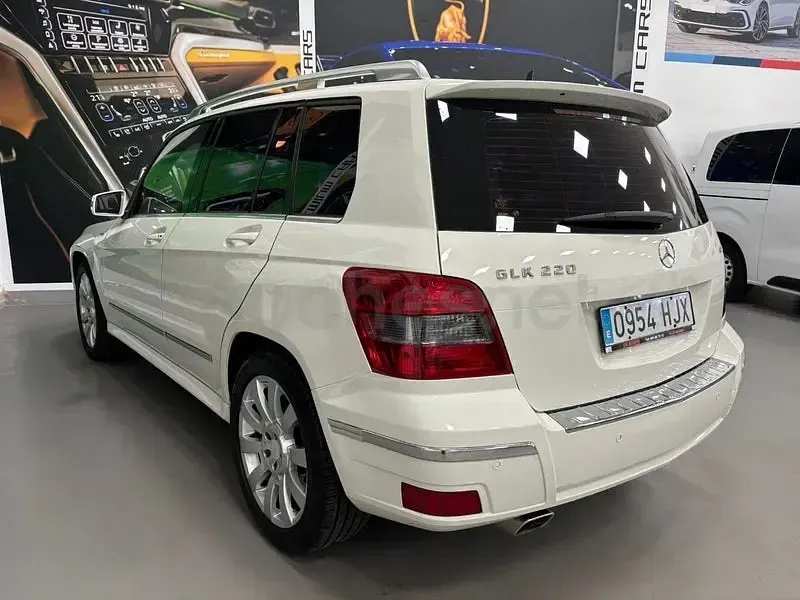 Usado Mercedes GLK220 170 CV (125 kW) 2013 Blanco SUV