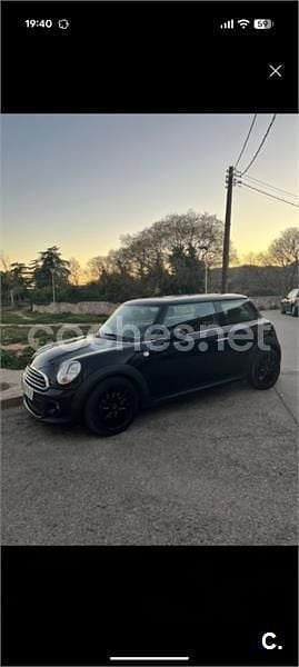 Usado Mini ONE 75 CV (55 kW) 2012 Negro Utilitario