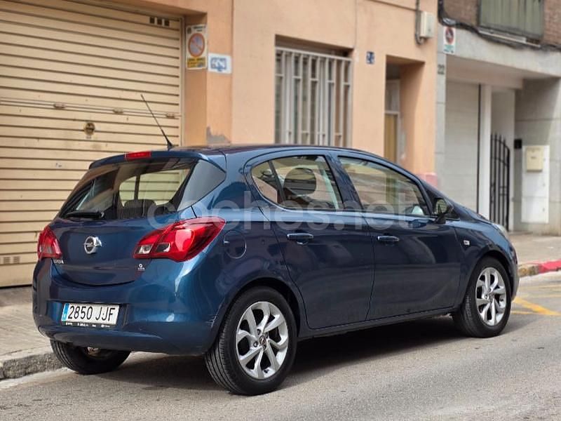 Usado Opel Corsa Selective 90 CV (66 kW) 2015 Azul Berlina