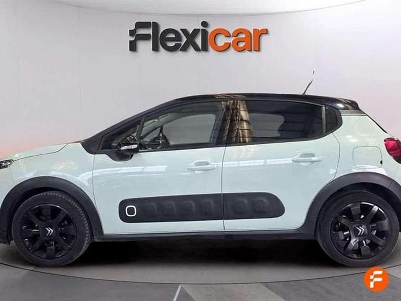Usado Citroën C3 Feel 110 CV (80 kW) 2017 Verde Utilitario