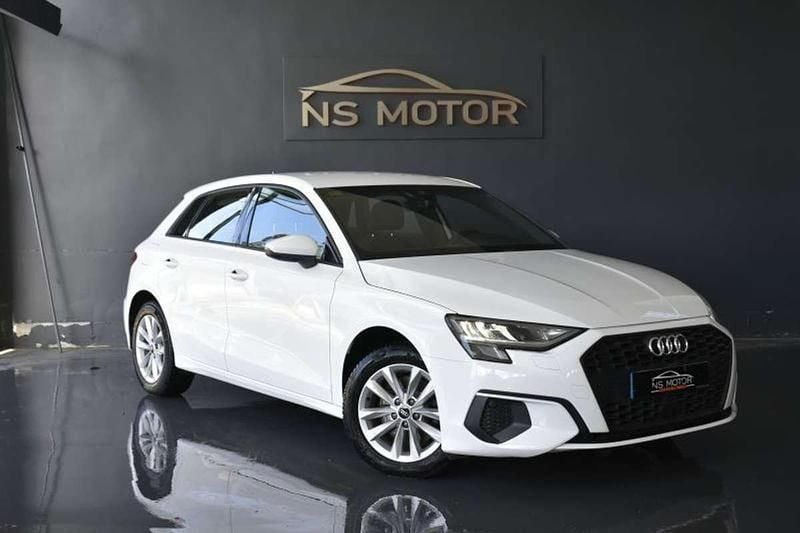 Usado Audi A3 Sportback Advanced 150 CV (110 kW) 2020 Blanco Utilitario