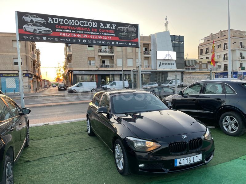 Negro Usado 2013 BMW 118 Utilitario | 9500 € (Super precio) - Imagen 1/4