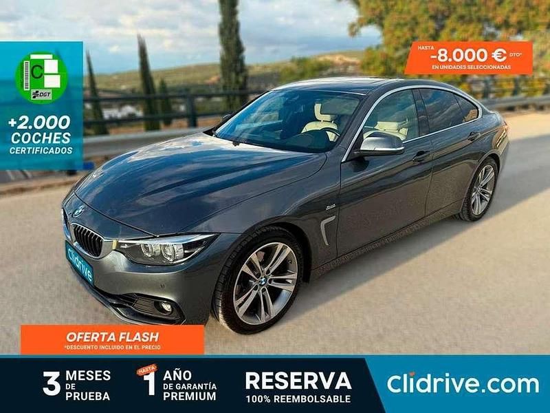 Gris Usado 2017 BMW 420 Gran Coupé Coupe | 19.590 € (Precio justo) - Imagen 1/3