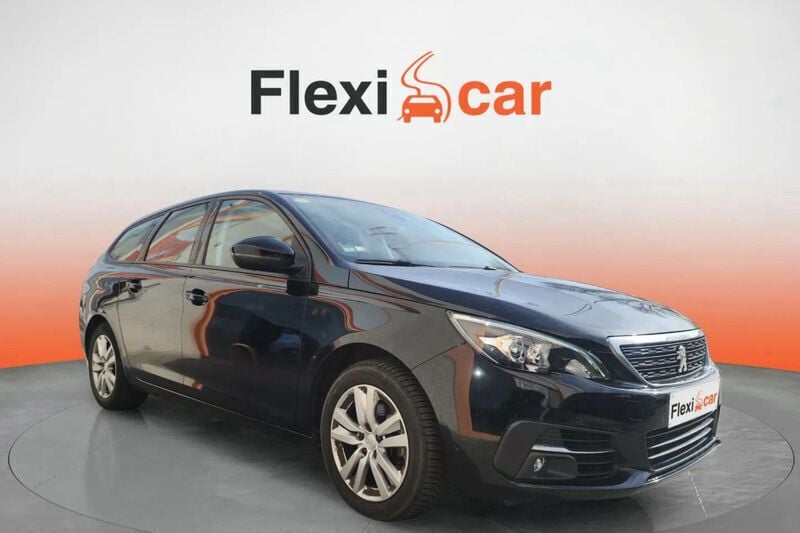 Negro Usado 2020 Peugeot 308 Active Berlina | 11.090 € (Buen precio) - Imagen 1/4