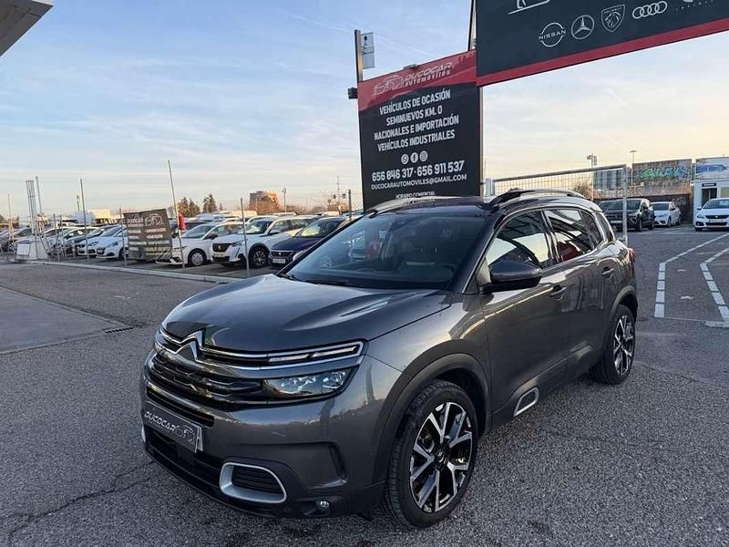 Usado Citroën C5 Aircross Shine 131 CV (96 kW) 2021 Gris SUV