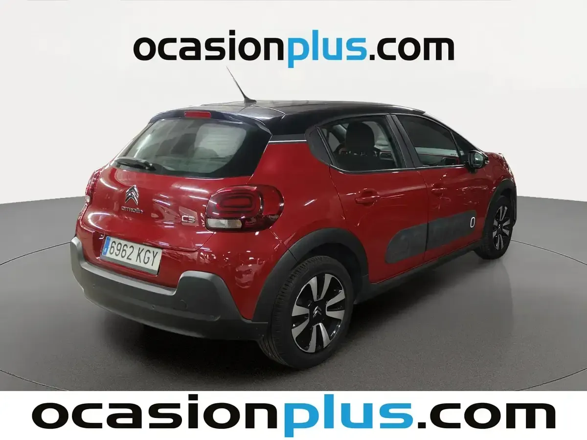 Usado Citroën C3 Feel 82 HP (60 kW) 2018 Vermelho Citadino