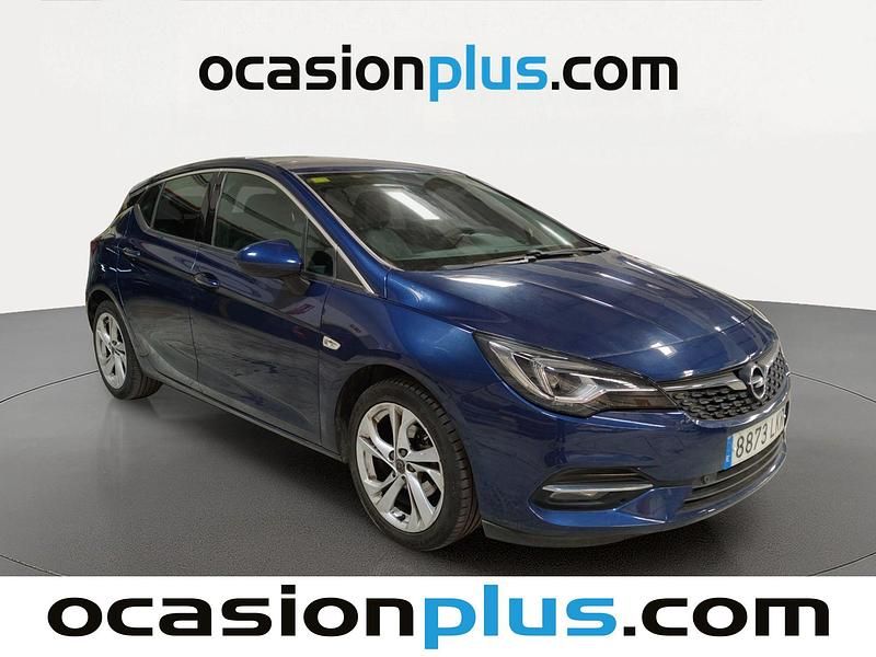 Usado Opel Astra Elegance 145 CV (106 kW) 2020 Azul Utilitario