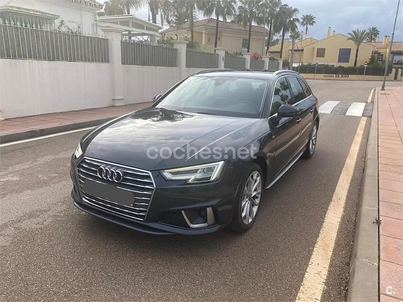 Gris / plata Usado 2019 Audi A4 S-Line Familiar | 15.900 € (Precio justo) - Imagen 1/4