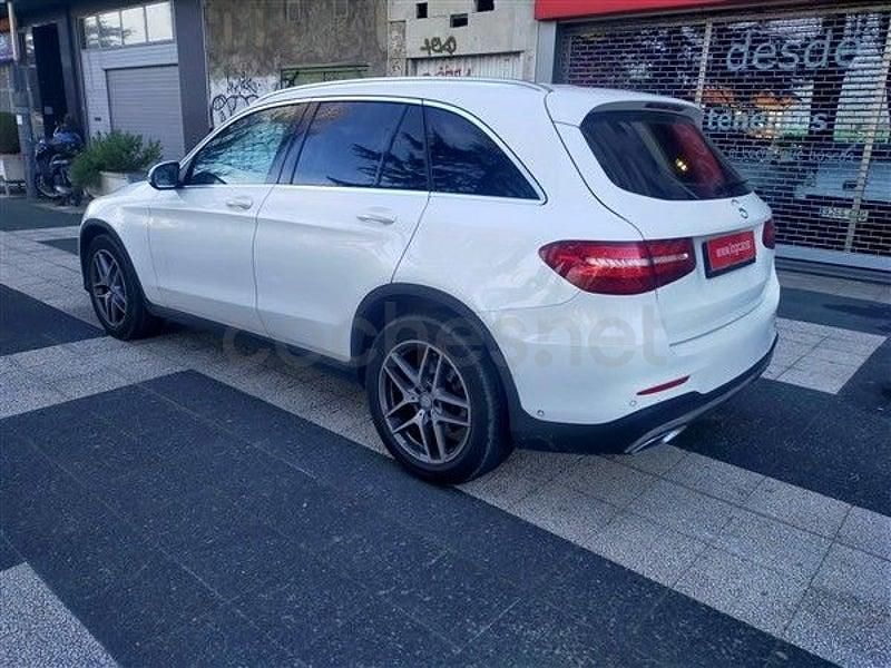 Usado Mercedes GLC220 170 CV (125 kW) 2016 Blanco SUV