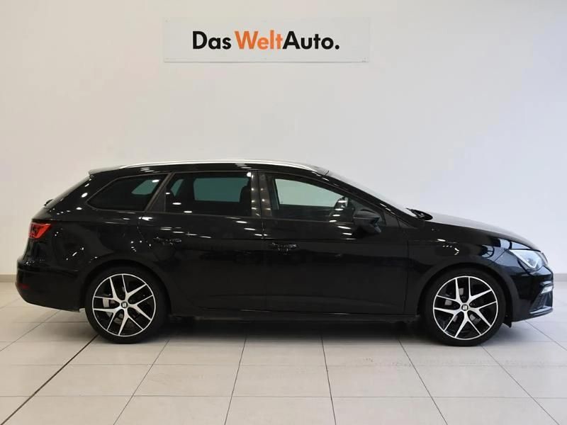 Usado Seat Leon ST FR 150 CV (110 kW) 2017 Negro Familiar