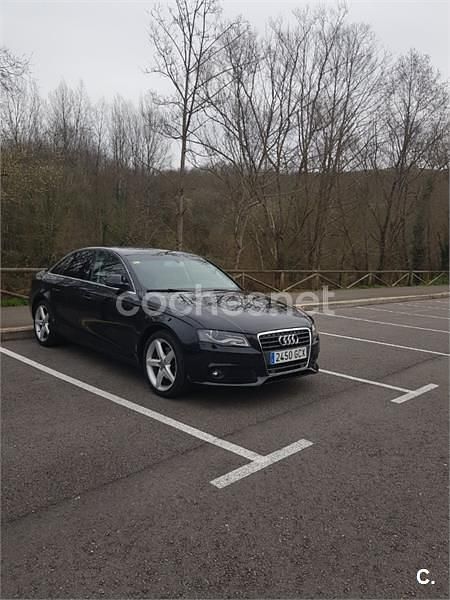 Usado Audi A4 160 CV (117 kW) 2008 Negro Berlina