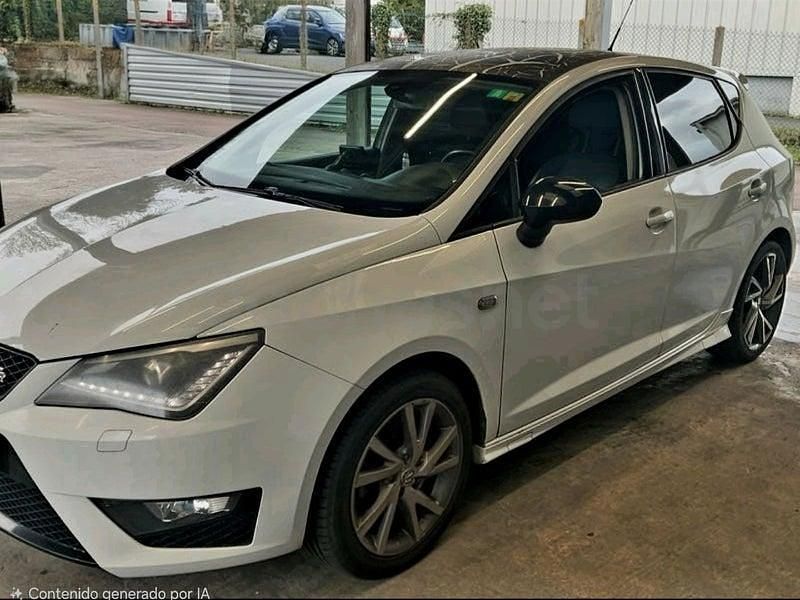 Usado Seat Ibiza FR 105 CV (77 kW) 2014 Blanco Berlina