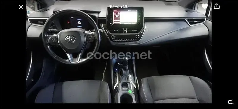 Usado Toyota Corolla Style 180 CV (132 kW) 2019 Gris / plata Berlina