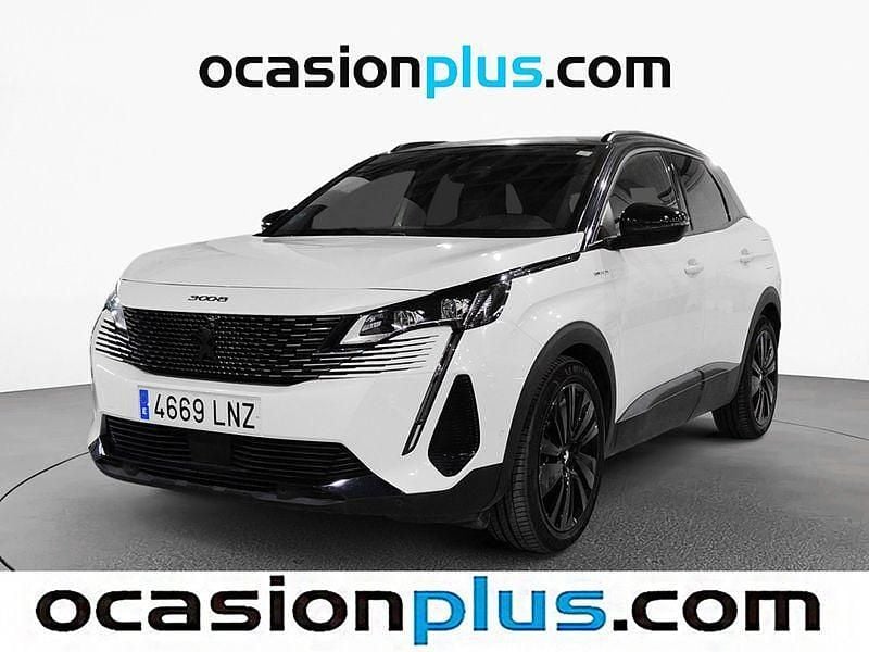 Blanco Usado 2021 Peugeot 3008 GT SUV | 21.810 € (Precio justo) - Imagen 1/4