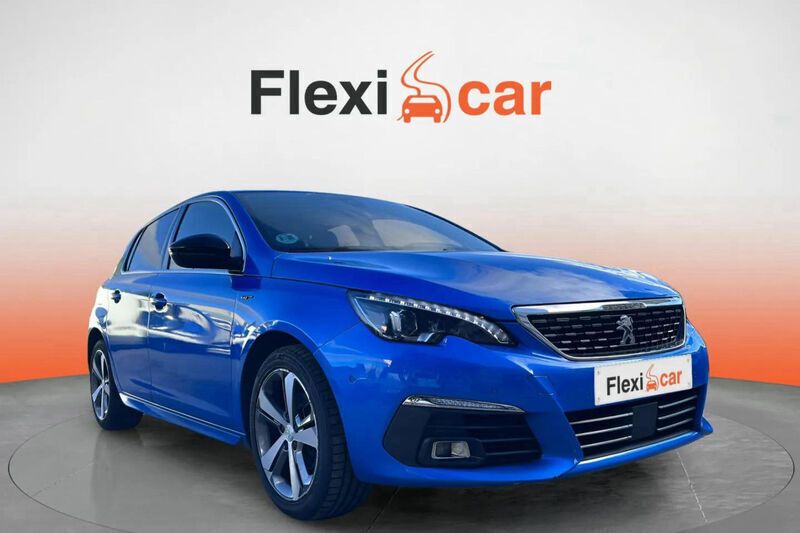 Azul Usado 2021 Peugeot 308 GT Berlina | 11.890 € (Buen precio) - Imagen 1/4