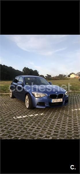 Usado BMW 120 184 CV (135 kW) 2013 Azul Utilitario