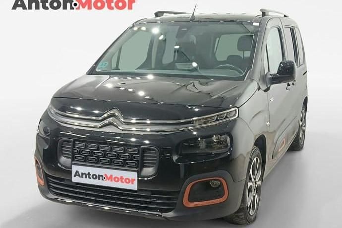 Negro Usado 2019 Citroën Berlingo PureTech Monovolumen | 18.990 € (Caro) - Imagen 1/4
