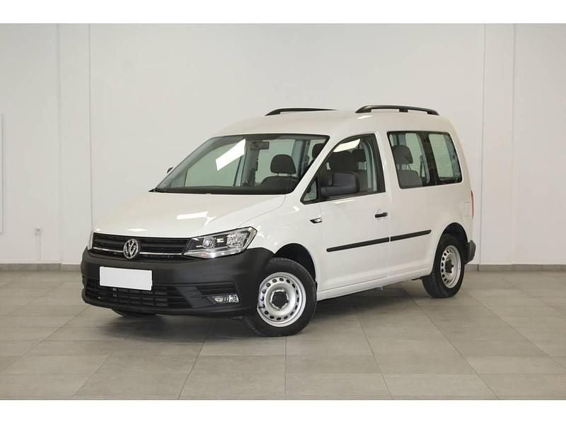 Blanco Usado 2017 VW Caddy Trendline Monovolumen | 14.900 € (Precio justo) - Imagen 1/4