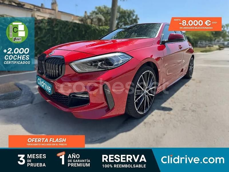 Usado BMW 118 136 CV (100 kW) 2021 Rojo Utilitario