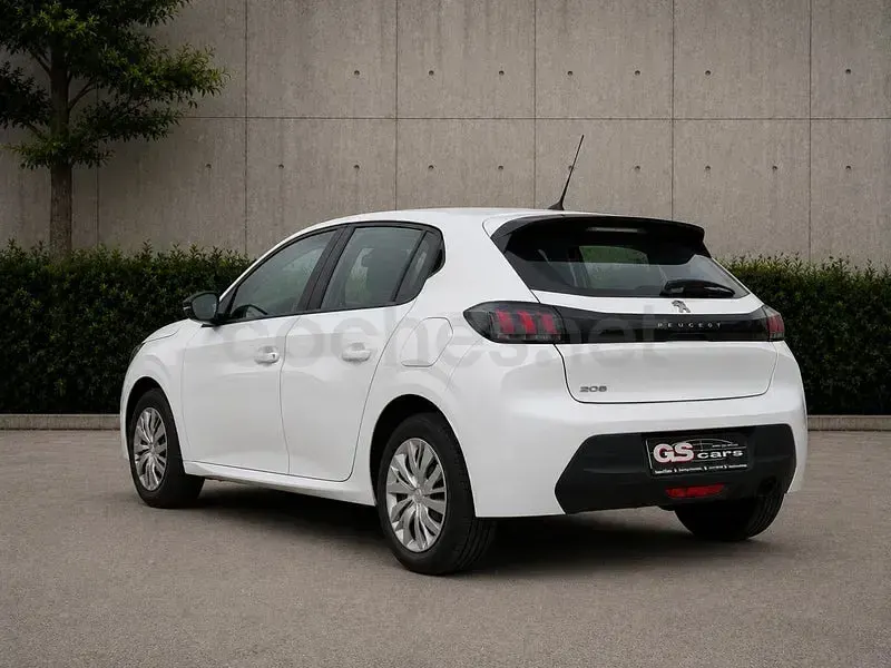 Usado Peugeot 208 Active 100 CV (73 kW) 2022 Blanco Utilitario