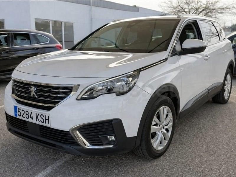 Usado Peugeot 5008 Active 130 CV (95 kW) 2019 Blanco SUV