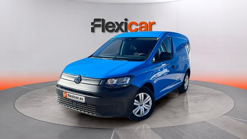 Usado VW Caddy 102 CV (75 kW) 2021 Azul Monovolumen