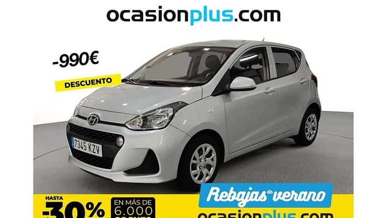 Plateado Usado 2019 Hyundai i10 Edition Utilitario | 9628 € (Buen precio) - Imagen 1/4