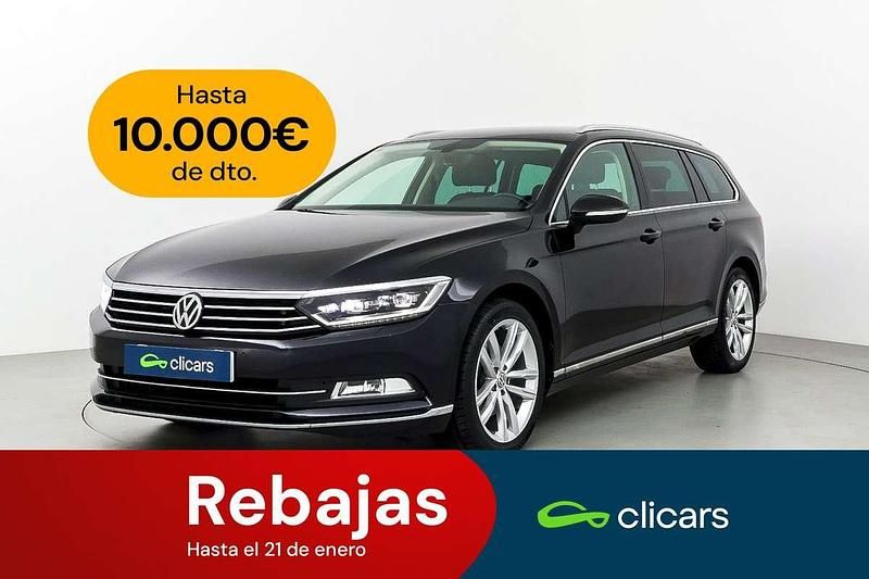 Gris Usado 2019 VW Passat Sport Familiar | 14.590 € (Super precio) - Imagen 1/4