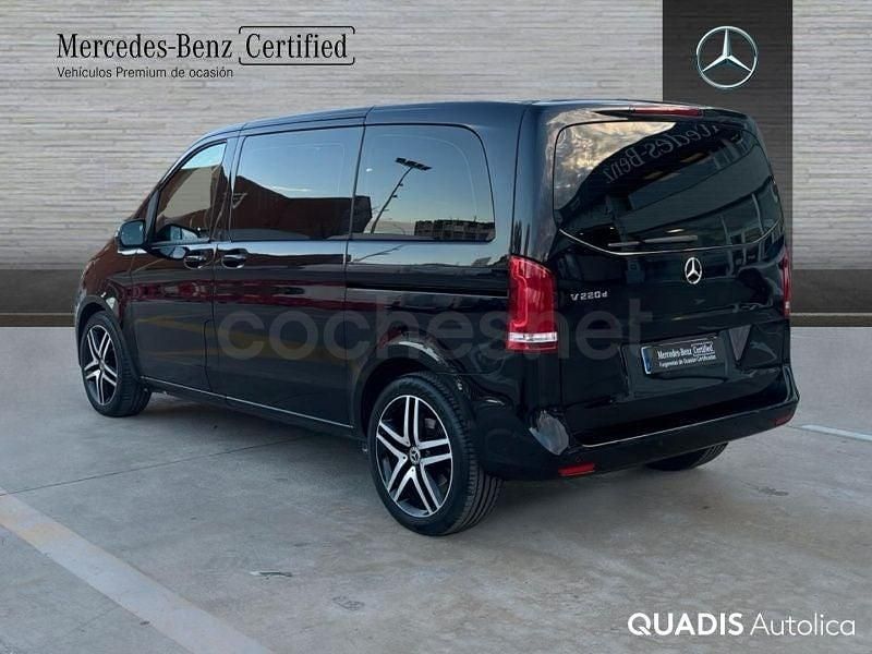 Usado Mercedes V220 Avantgarde 163 CV (119 kW) 2019 Negro Monovolumen