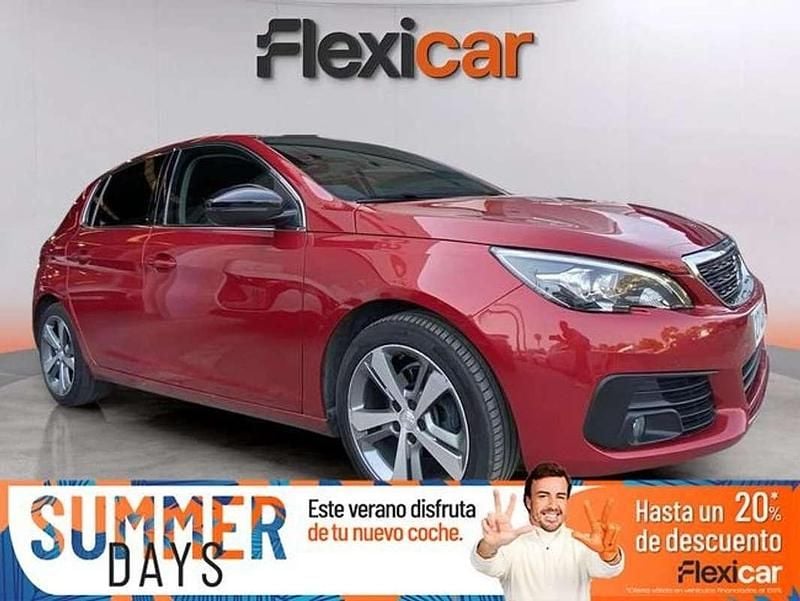 Rojo Usado 2019 Peugeot 308 Allure+ Berlina | 12.590 € (Precio justo) - Imagen 1/4