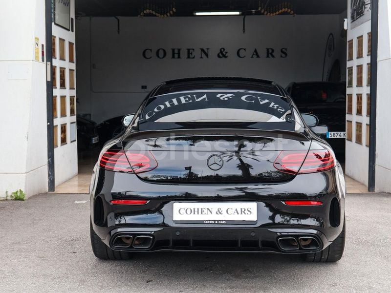 Usado Mercedes C63S AMG 510 CV (375 kW) 2019 Negro Coupe