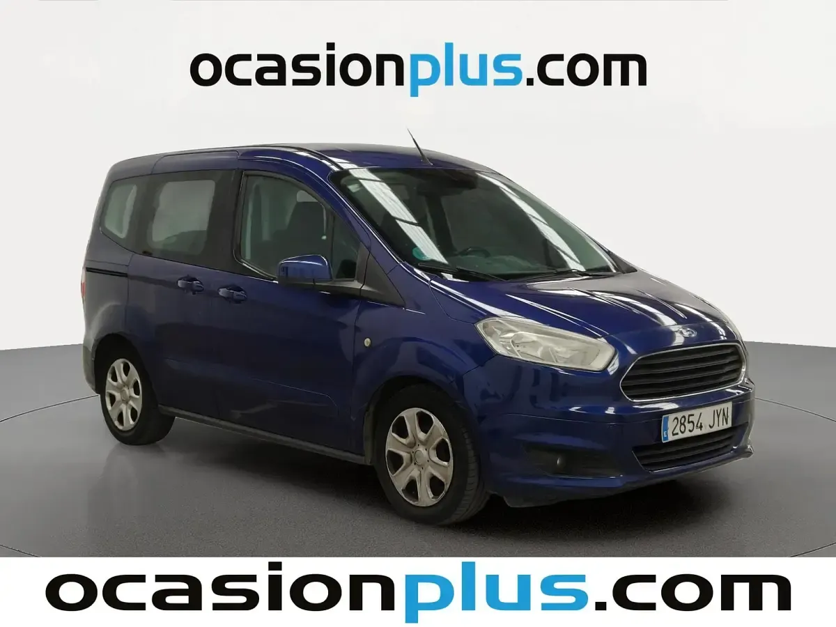 Usado Ford Tourneo Courier Trend 75 CV (55 kW) 2017 Azul Monovolumen