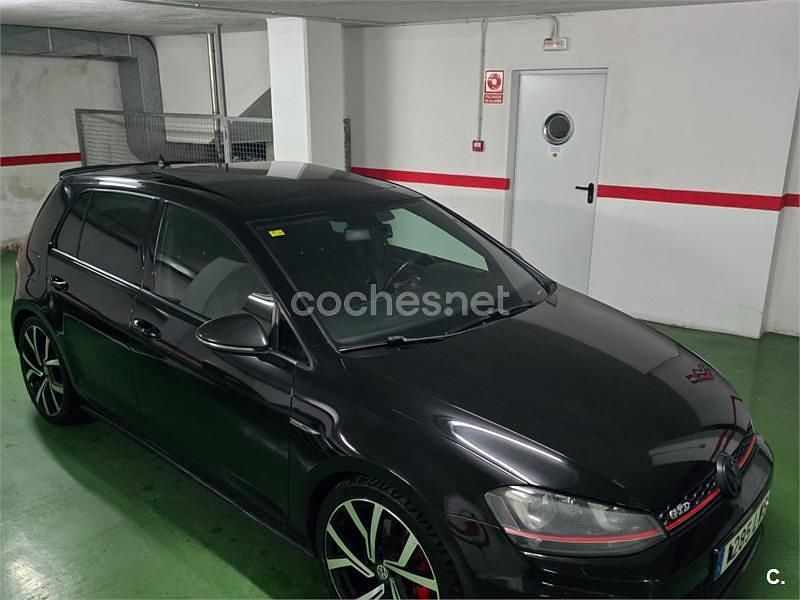 Usado VW Golf VII GTD 184 CV (135 kW) 2014 Negro Berlina
