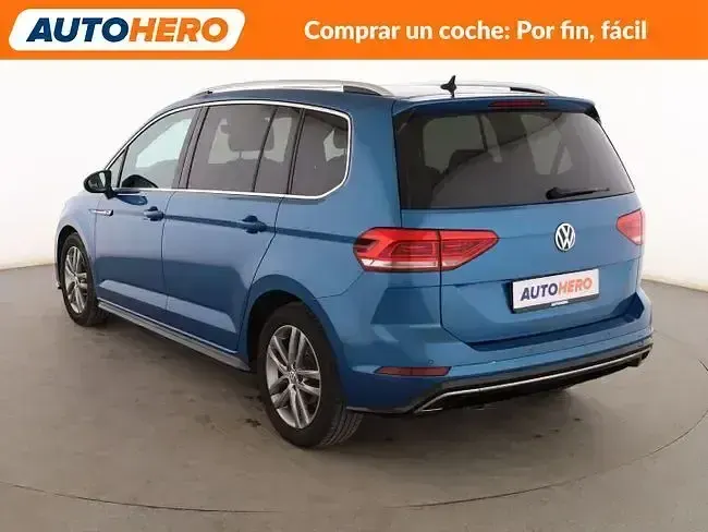 Usado VW Touran Sportline 150 CV (110 kW) 2019 Azul Monovolumen