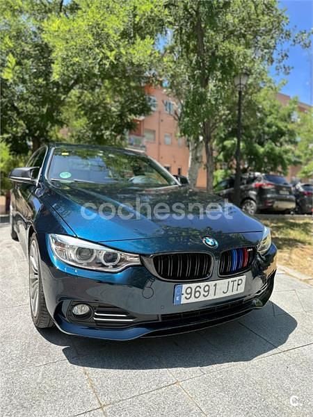 Usado BMW 420 190 CV (139 kW) 2016 Azul Coupe