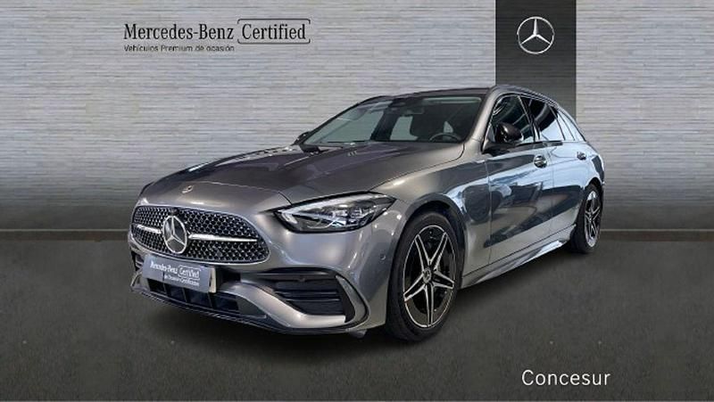 Gris Usado 2025 Mercedes C220 Familiar | 47.900 € (Precio justo) - Imagen 1/4