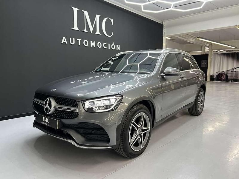 Gris Usado 2022 Mercedes GLC220 SUV | 42.490 € (Precio justo) - Imagen 1/4