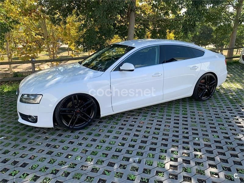 Blanco Usado 2011 Audi A5 Sportback Utilitario | 11.000 € (Super precio) - Imagen 1/4