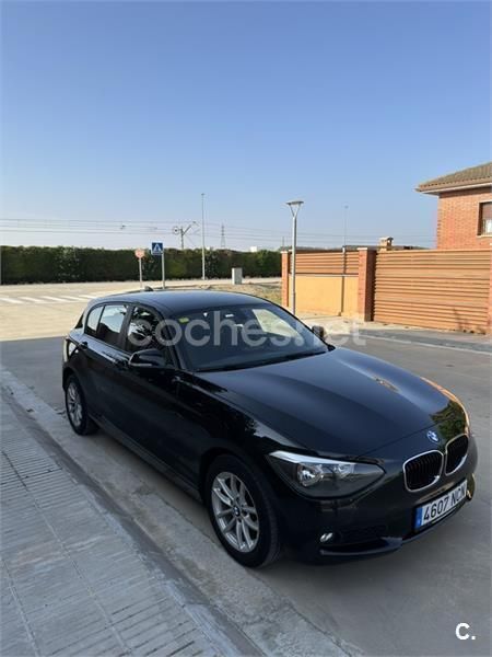 Negro Usado 2012 BMW 116 Utilitario | 8000 € (Precio justo) - Imagen 1/4