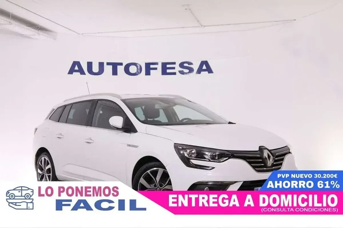 Usado Renault Mégane GrandTour Bose Edition 131 CV (96 kW) 2017 Blanco Familiar