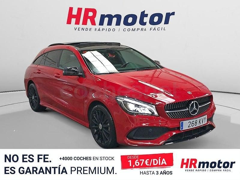 Usado Mercedes CLA200 Shooting Brake 163 CV (119 kW) 2019 Rojo Familiar